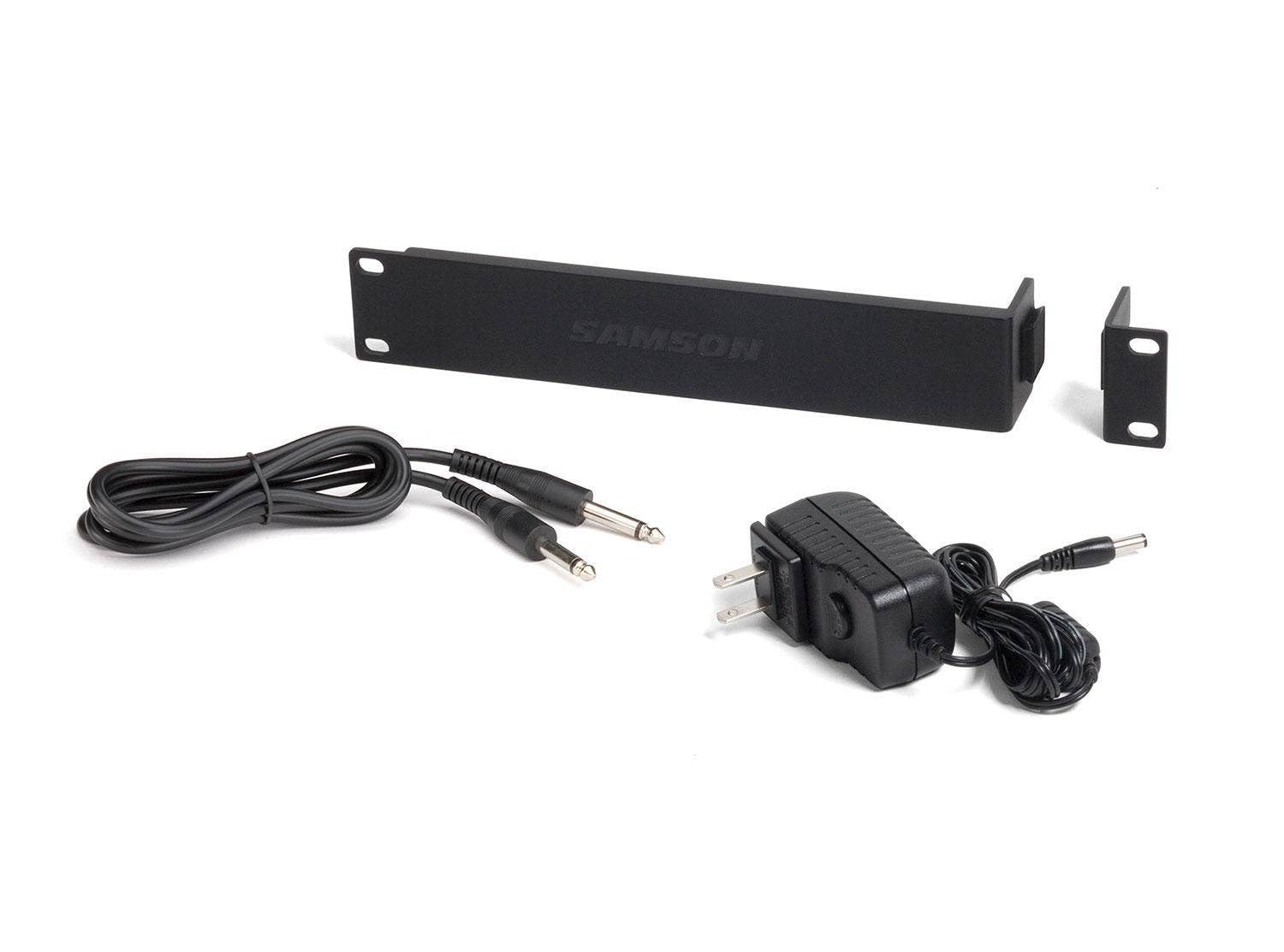 Samson Technologies Concert 88x Presentation Wireless System with LM5 Lavalier Microphone (K Band) (SWC88XBLM5-K), Black